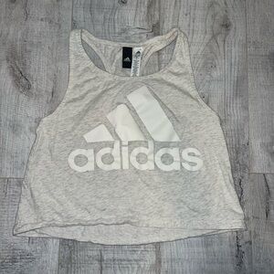 Adidas Women’s Light Gray Tank Top